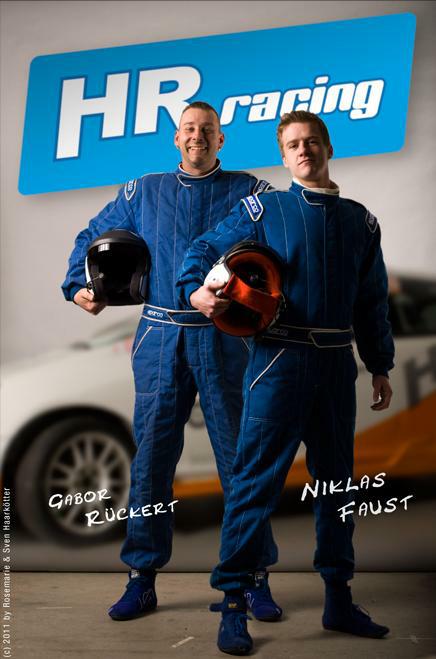 HR Racing: Niklas Faust und Beifahrer Gabor Rückert
