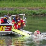Die hydraulische Bugklappe hat sich bereits beim Rettungsboot "Hermann Keßler" bewährt. (Foto: DLRG KV Nürnberg-Roth-Schwabach e.V.)